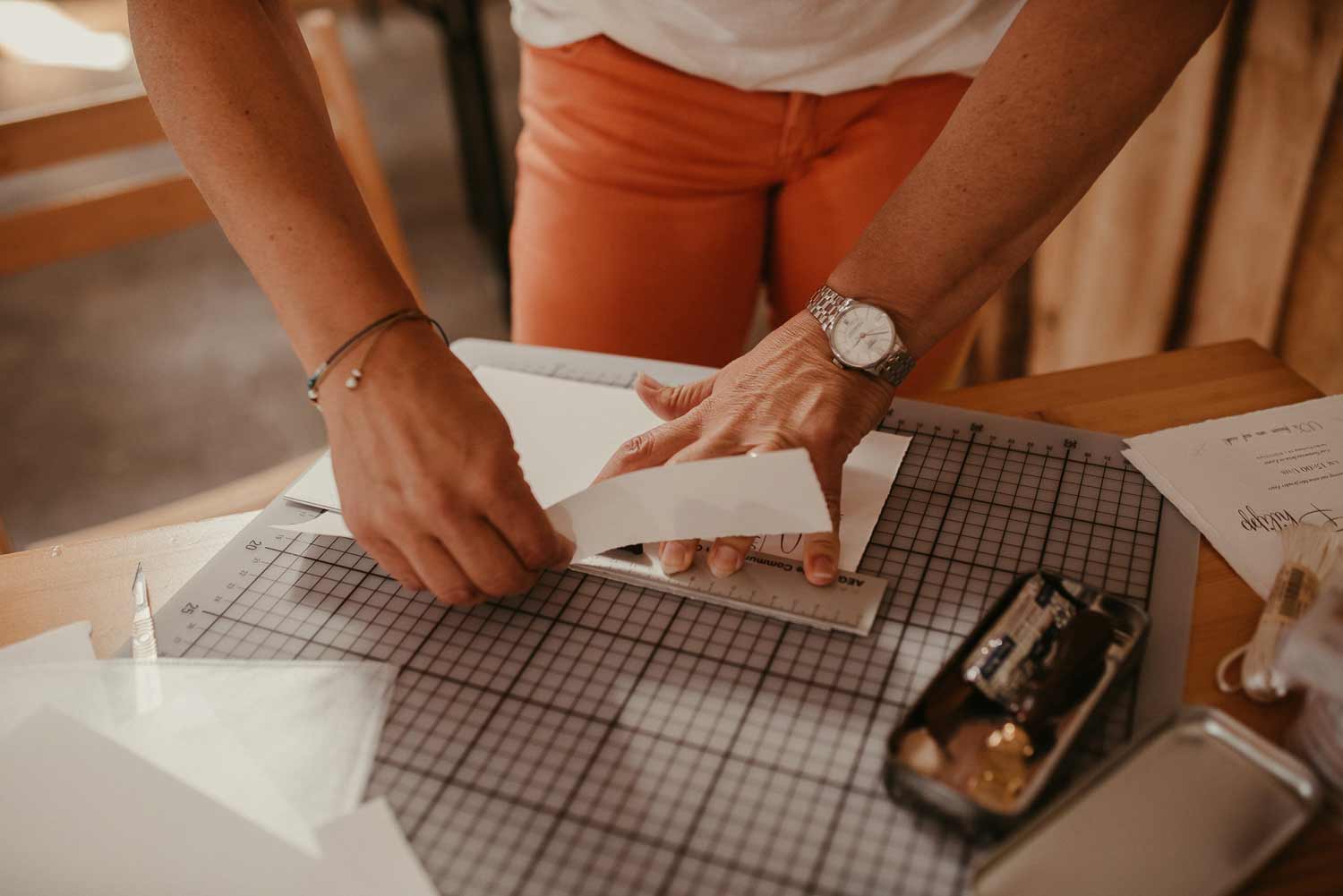 2Hochzeit Karte Produktion